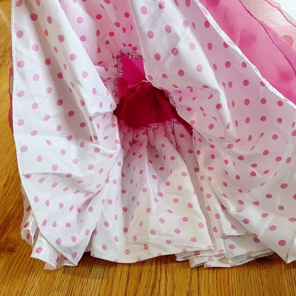 Disney Pink Minnie Mouse Polkadot Costume Dress - Picture 7 of 15